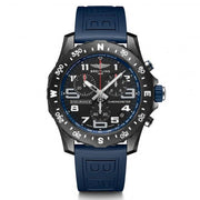 BREITLING Endurance Pro 44mm Blue Rubber Strap Watch